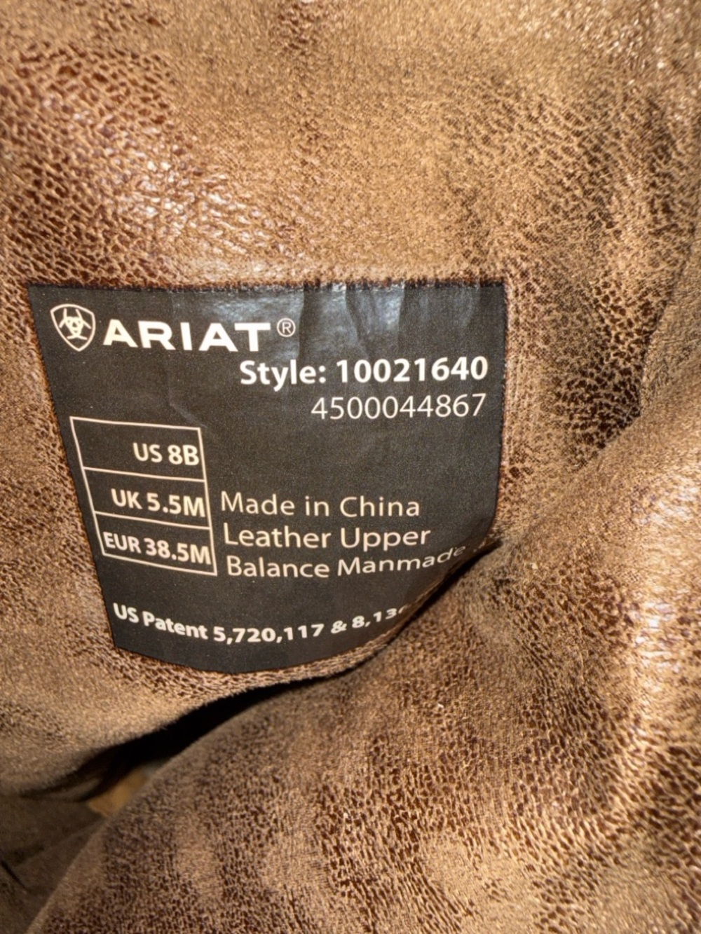 Ariat Tan Fringe Knee-High Western Boots - Picture 7 of 7